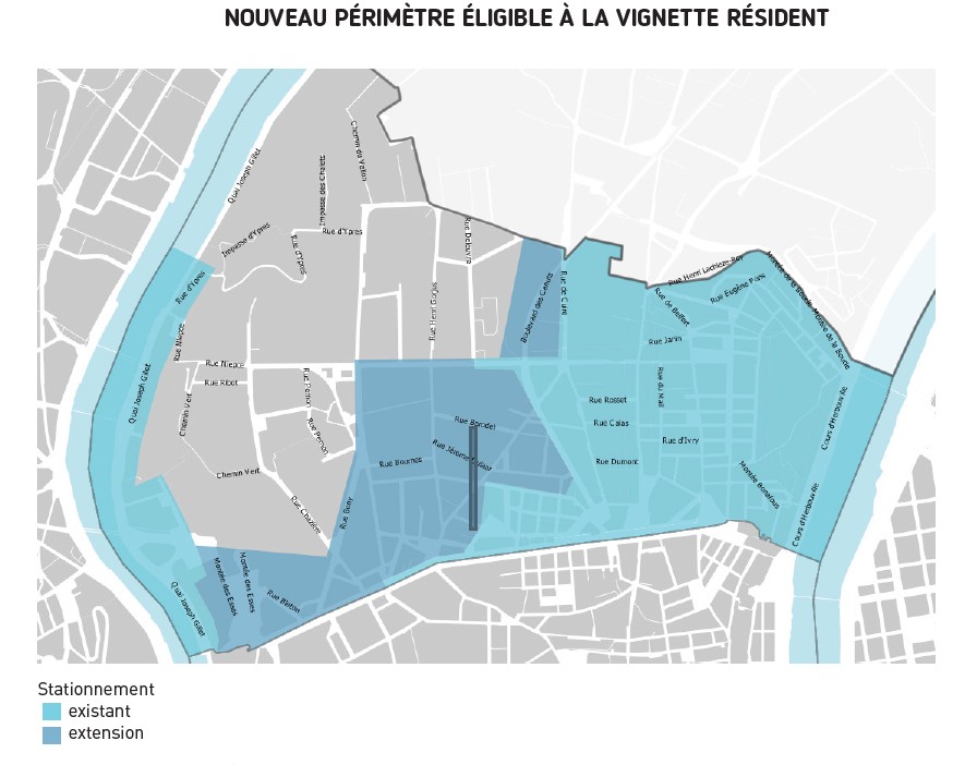 Extension stationnement 4ème