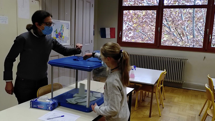 Election du conseil d'arrondissement des enfants