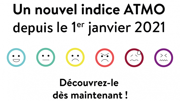Nouvel indice qualité de l'air Atmo