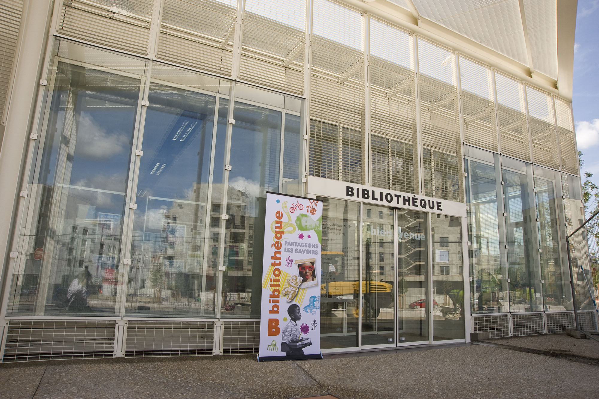 Bibliothèque du 9ème arrondissement La Duchère - Annie Schwartz Bibliothèque du 9ème arrondissement La Duchère - Annie Schwartz