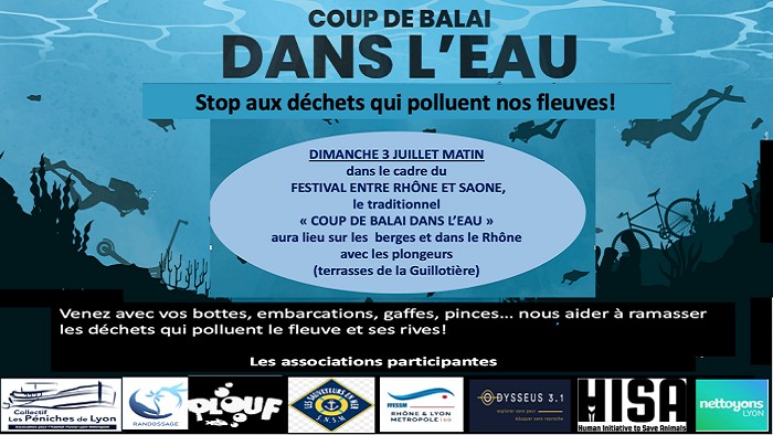 Coup de balais dans l'eau