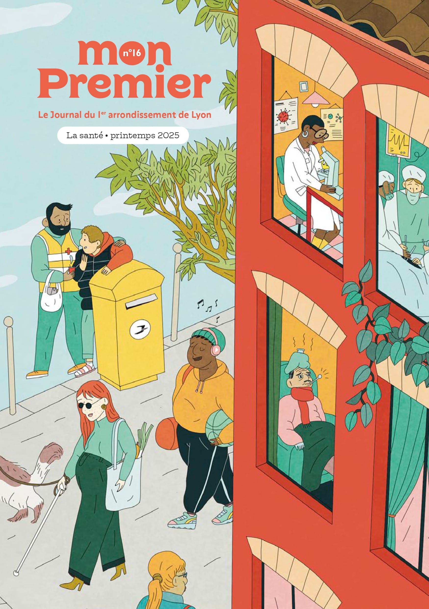 Page de couverture du journal d'arrondissement d'avril 2025
